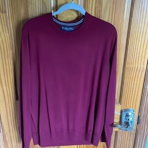 Brooks Brothers Burgandy Wool Sweater